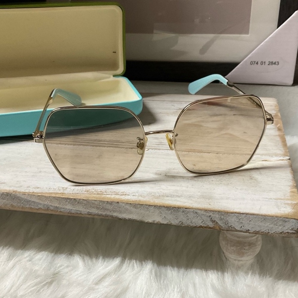 Kate Spade EUC Wire Frame Amber Tint (ELOY/F/S) sunglasses (59/18/140)
